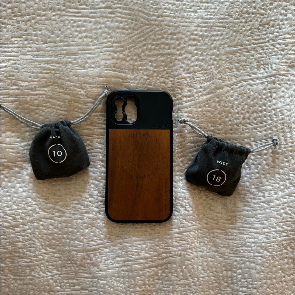 Moment Lenses with iPhone case!